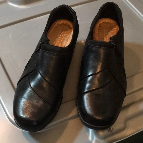 Women’s I ❤️Comfort MEMO TECH black side zip Sz 6 shoes - Picture 7 of 8